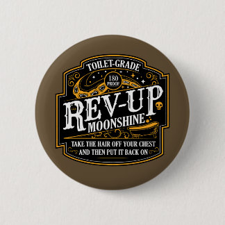 Rev-Up Moonshine | Dungeon Crawler Carl 6 Cm Round Badge