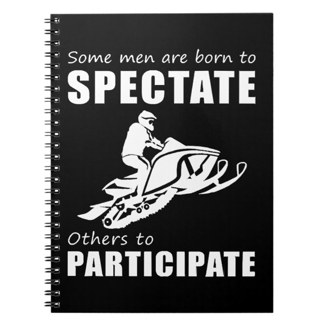 Rev Up the Chuckles - Funny & Some Men Are Born to Notebook (Front)