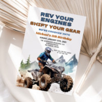 Rev Your Engines ATV Birthday Party Off Road
