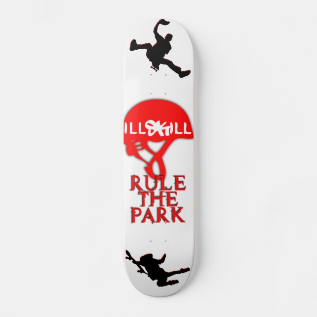 Revamped Comp Board ILLskILL Skateboard (Front)