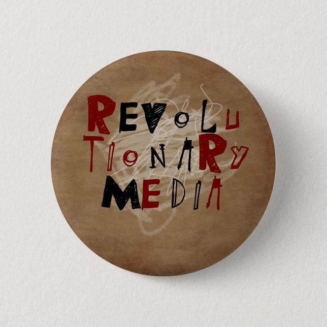 Revbutton 6 Cm Round Badge (Front)