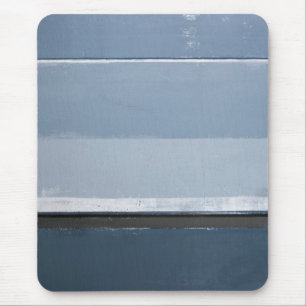'Reveal' Blue and Grey Abstract Art Mouse Mat