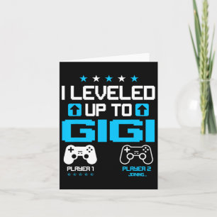 Reveal I Levelled Up To Gigi Video Game Lover Card