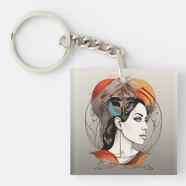 revealed beauty key ring (Front)