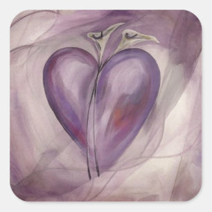 Revealing Heart Sticker