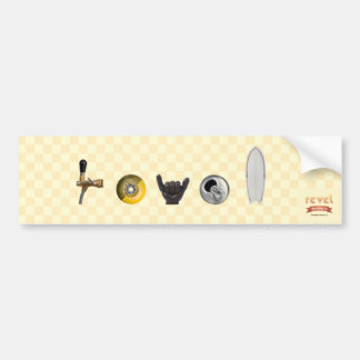 revel brewing company bumper bumper sticker