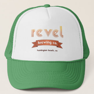 revel brewing trucker hat