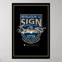 Revelation 12 Sign Poster