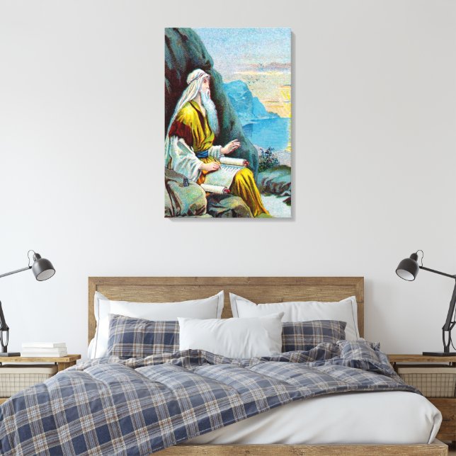 Revelation 1 Things Which Must Happen Soon Canvas Print (Insitu(Bedroom))