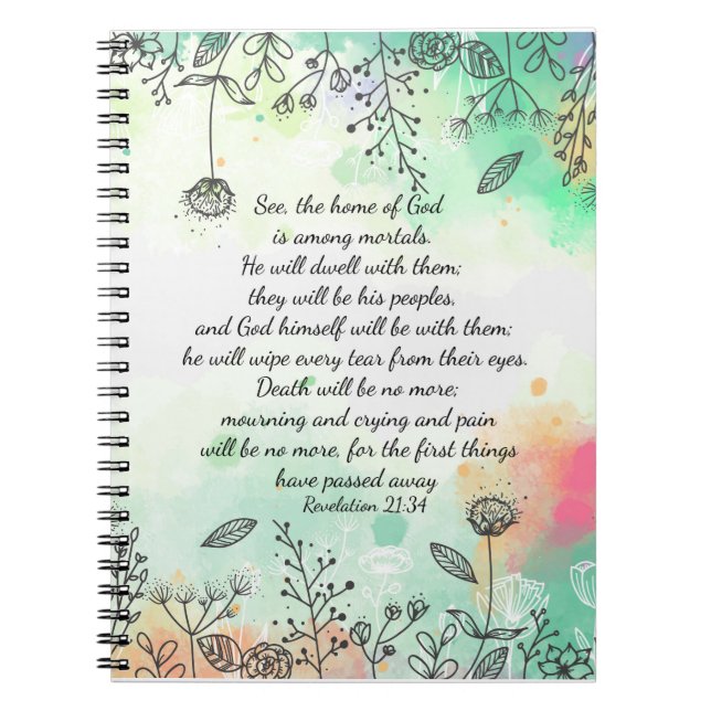 Revelation 21:34 iPad  Notebook (Front)