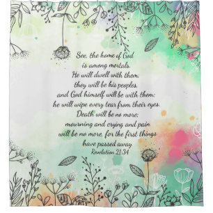 Revelation 21:34  shower curtain