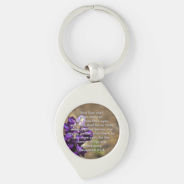 Revelation 21:4 key ring (Front)