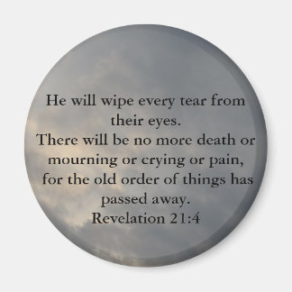 Revelation 21:4 magnet