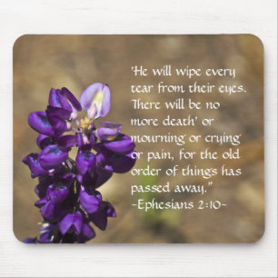 Revelation 21:4 mouse mat