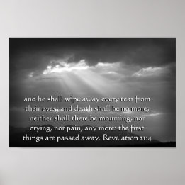 Revelation 21:4 poster