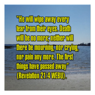 Revelation 21:4 WEBU Poster