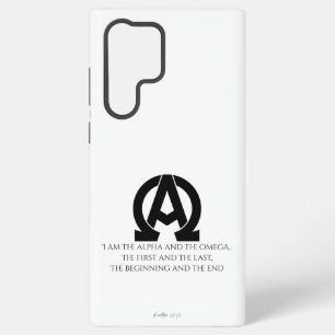 Revelation 22:13: I am the Alpha and the Omega Samsung Galaxy Case