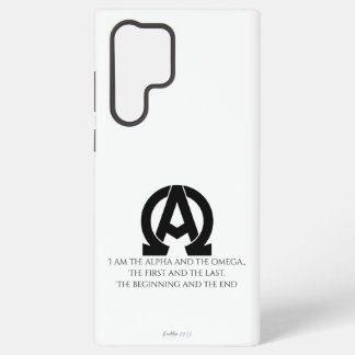 Revelation 22:13: I am the Alpha and the Omega Samsung Galaxy Case