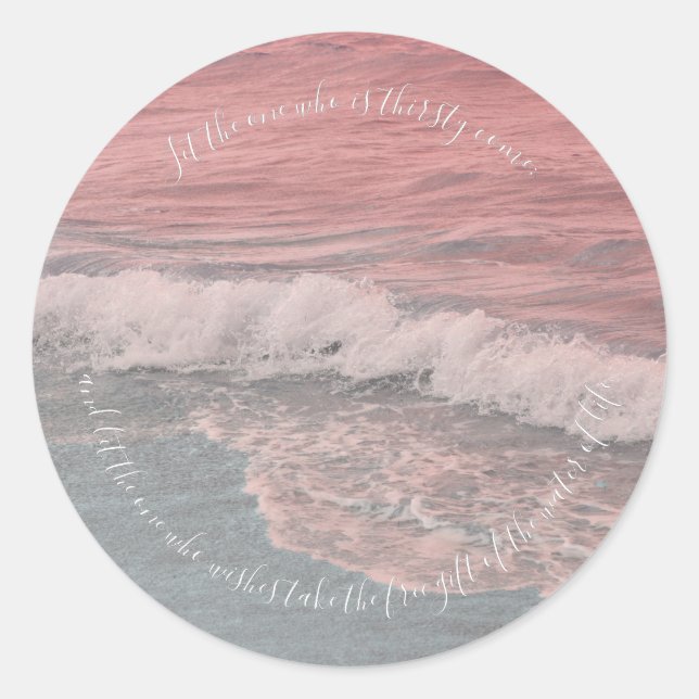 Revelation 22:17 Sticker (Front)