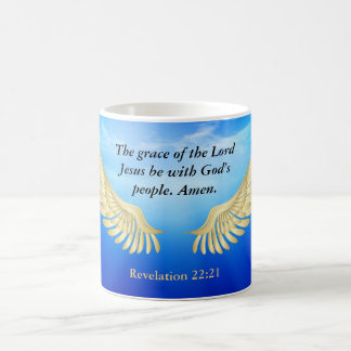 Revelation 22:21 coffee mug