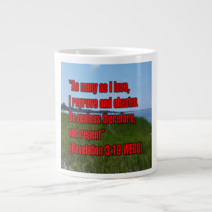 Revelation 3:19 WEBU Mug