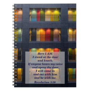 Revelation 3:20 The Door Notebook