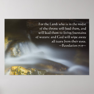 Revelation 7:17 poster
