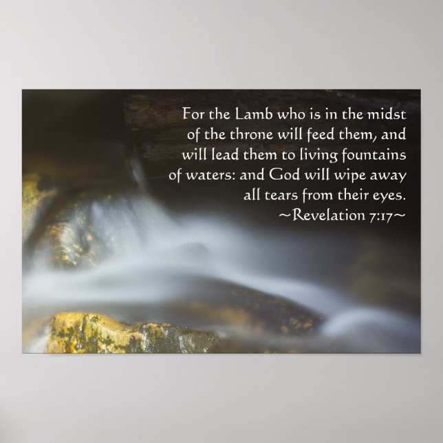 Revelation 7:17 poster (Front)