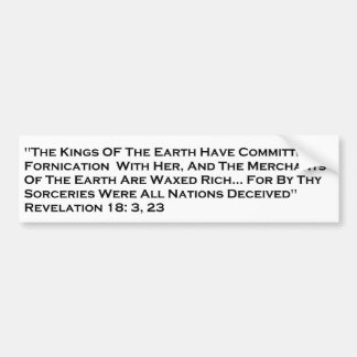Revelation/City of Babylon Bumper Sticker