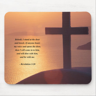 REVELATIONS 3:20 MOUSE MAT