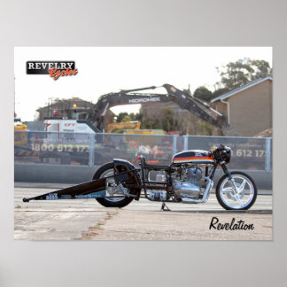 Revelry Racing Revelation Drag Bike Poster