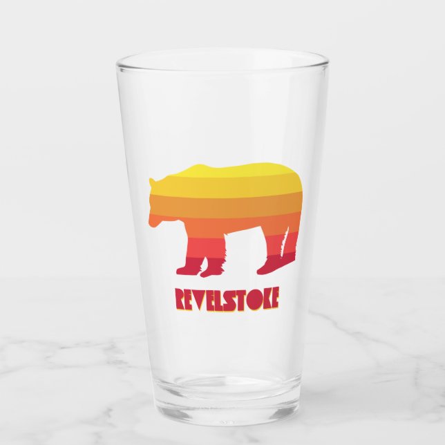 Revelstoke Bear Glass (Front)