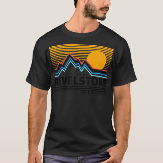 Revelstoke British Columbia Canada Vintage Retro T T-Shirt
