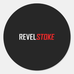 Revelstoke, British Columbia Classic Round Sticker