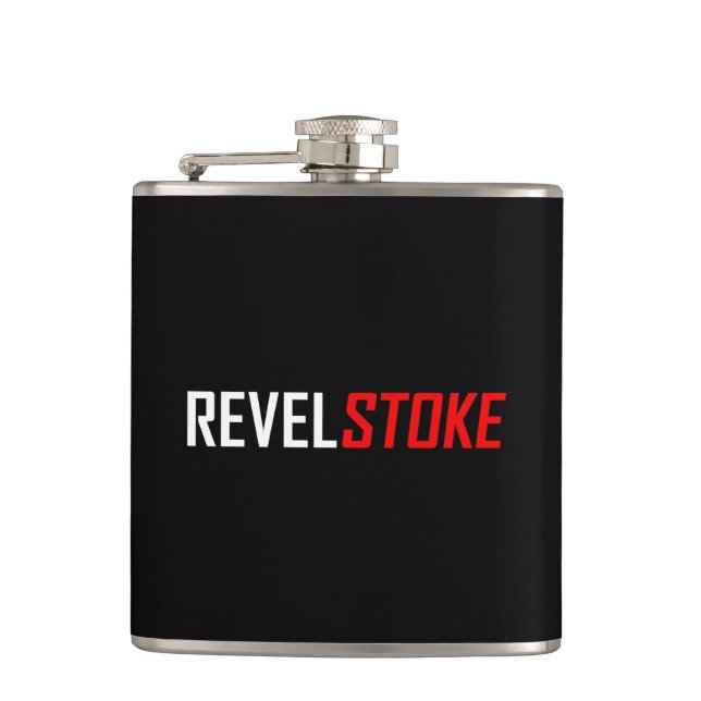 Revelstoke Hip Flask (Front)