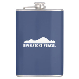 Revelstoke Please Hip Flask