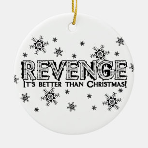 Revenge Ceramic Tree Decoration