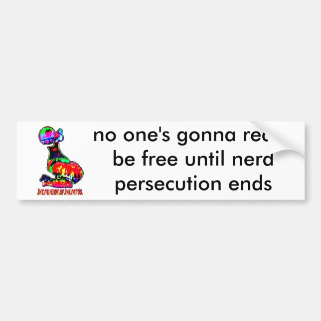 Revenge of the Nerds Bumper Sticker (Front)