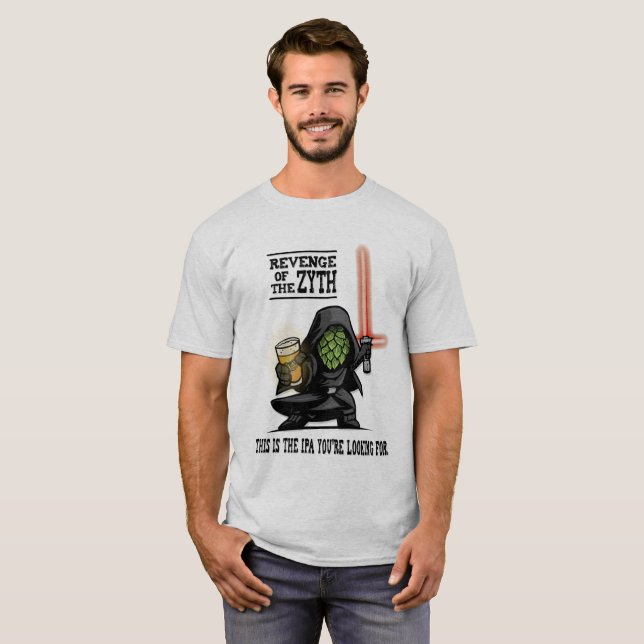 Revenge of the Zyth - Red Sabre T-Shirt (Front Full)