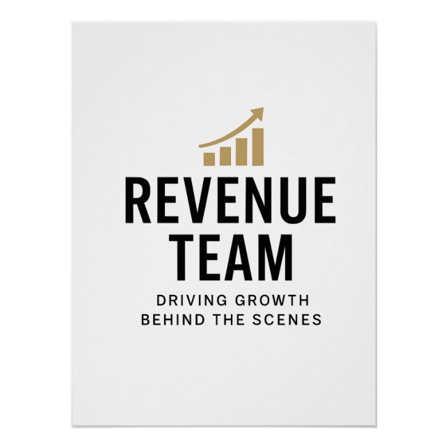 Revenue Team – Driving Growth Behind The Scenes Poster (Front)