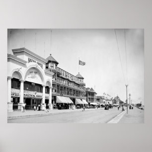 Revere Beach, Mass., 1905 Poster