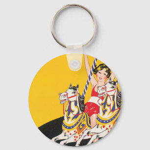 Revere Beach Sunday Key Ring