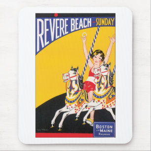 Revere Beach Sunday Mouse Mat