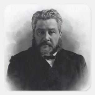 Reverend Charles Haddon Spurgeon Square Sticker