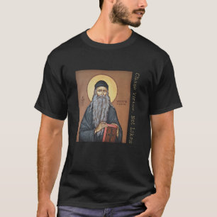 Reverent Hieromonk Seraphim Rose Orthodox Design T-Shirt