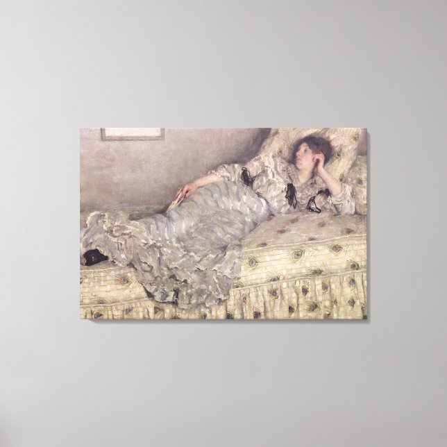 Reverie, 1903 canvas print (Front)