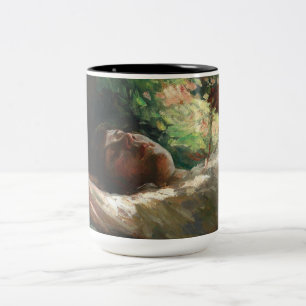 Reverie (by Ipolit Strâmbu) Two-Tone Coffee Mug