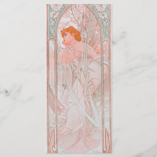 Reverie du Soir (1899) Bookmark  Menu (Front)