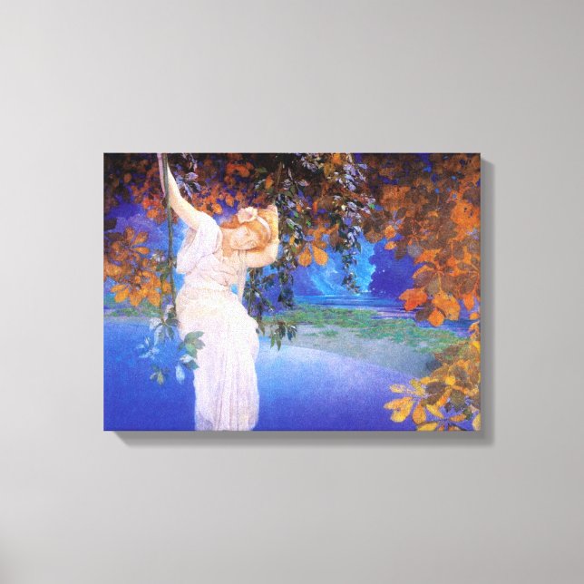 Reveries By Maxwell Parrish Canvas Print (Front)