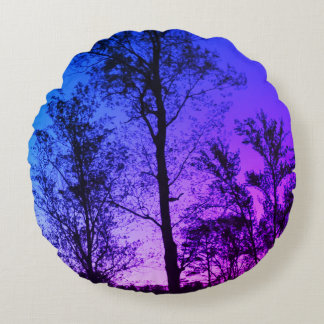 Reversable Twilight Round pillow
